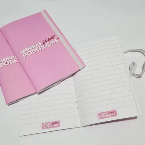 Bloquinho Brochura Personalizado com Pauta