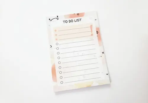 Bloquinho To do List - Carinhas