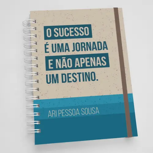 Caderno A5 Personalizado - Clean