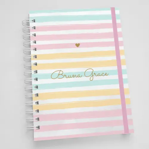 Caderno A5 Personalizado - Cores