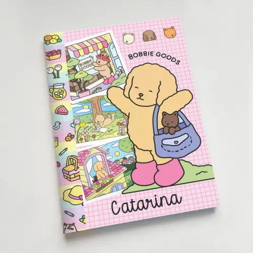 Caderno Brochura Universitário - Bobbie Goods