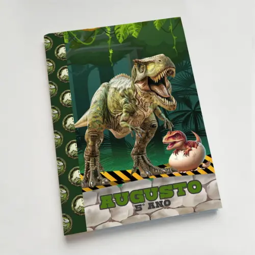 Caderno Brochura Universitário - Dinossauros