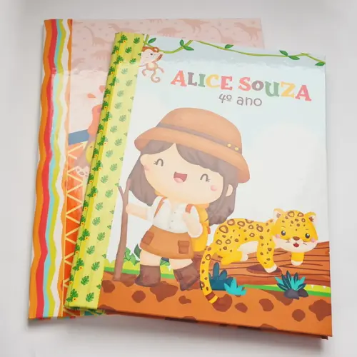 Caderno Brochura Universitário Personalizado