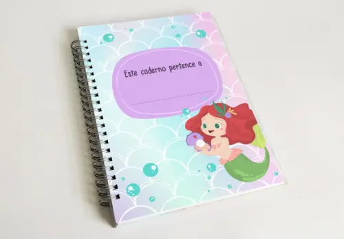 Caderno de Atividades Infantis - Sereia