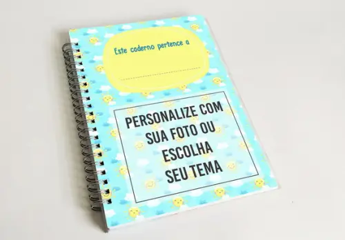 Caderno de Atividades Infantis - Personalizado