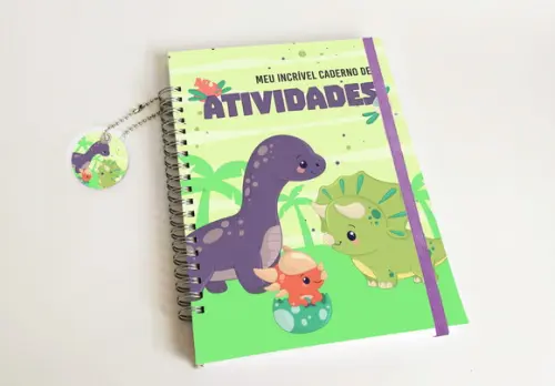 Caderno de Atividades Infantis -dinossauros