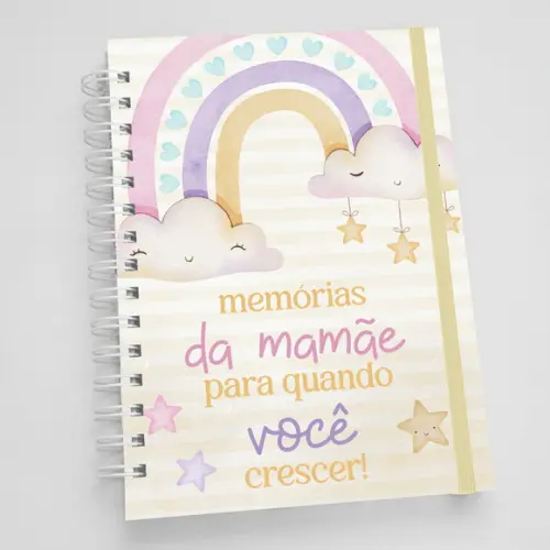 Caderno de Memórias da Mamãe - Arco-íris