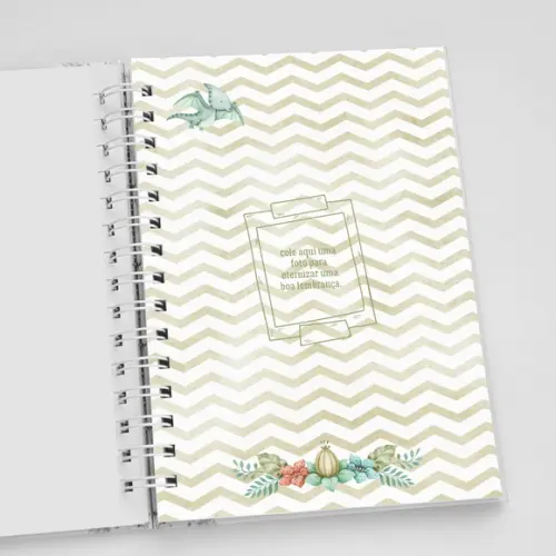 Caderno de Memórias da Mamãe - Dinossauros