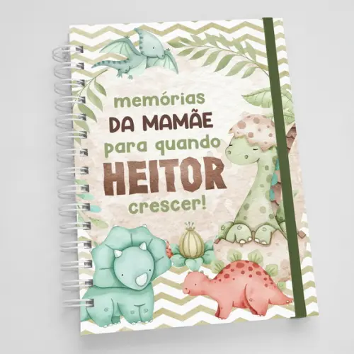Caderno de Memórias da Mamãe - Dinossauros