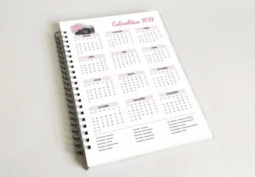 Caderno de Pedidos - Fotografia