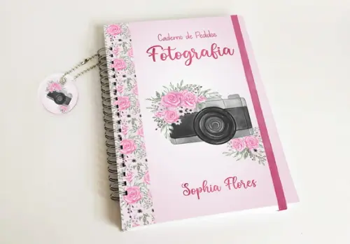Caderno de Pedidos - Fotografia