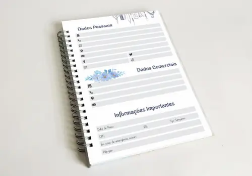 Caderno de Pedidos - Manicure