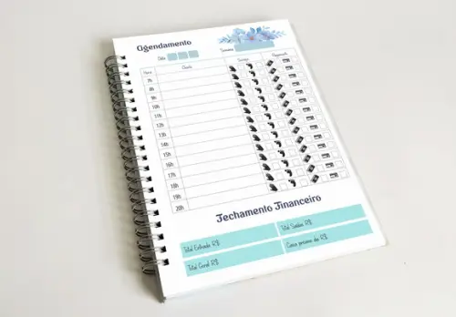 Caderno de Pedidos - Manicure
