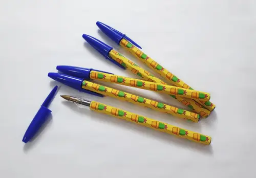 Caneta com Tampa - Personalizavél
