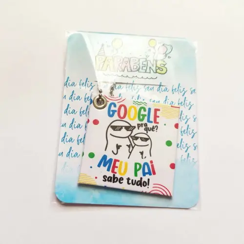 Chaveiro Cartonado com Tag Personalizado