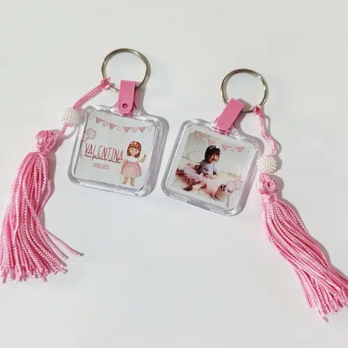 Chaveiro Acrílico com Tag Personalizado