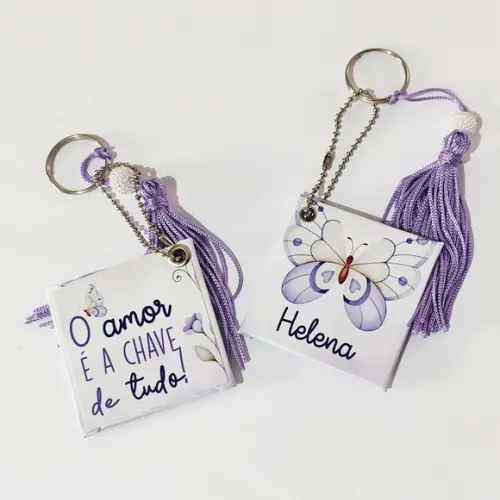 Chaveiro Cartonado com Tag Personalizado