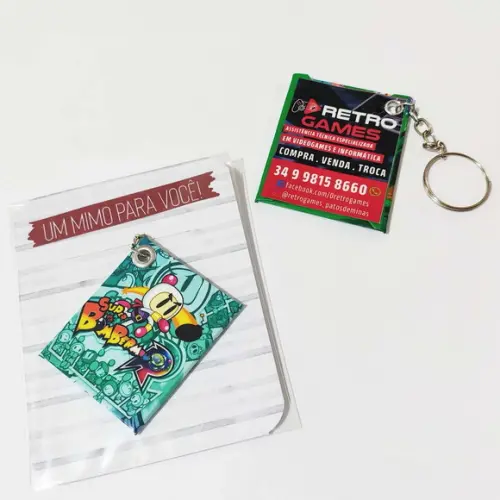 Chaveiro Cartonado com Tag Personalizado