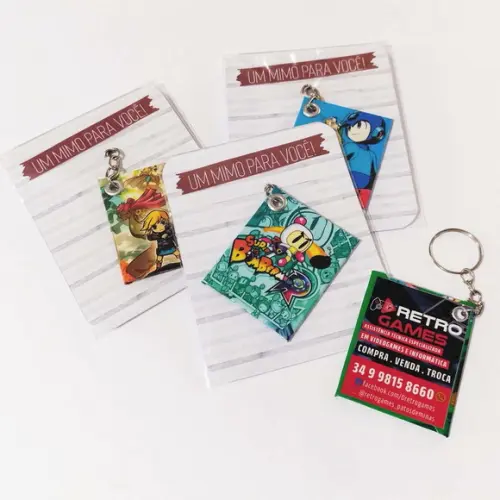 Chaveiro Cartonado com Tag Personalizado