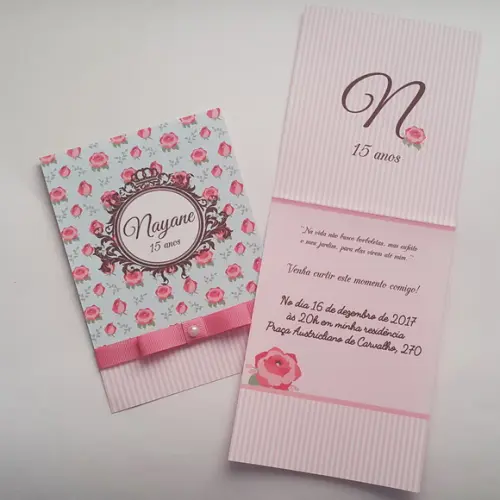 Convite Impresso Personalizado