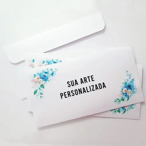 Envelope Carta Branco Personalizado