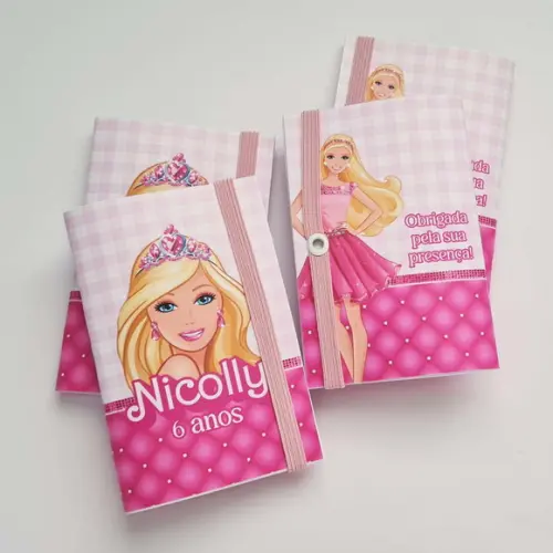 Kit Bloquinho Mini Brochura + Embalagem