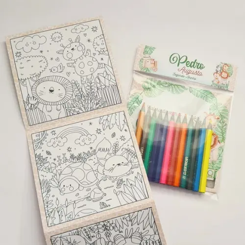 Kit de Colorir Personalizado