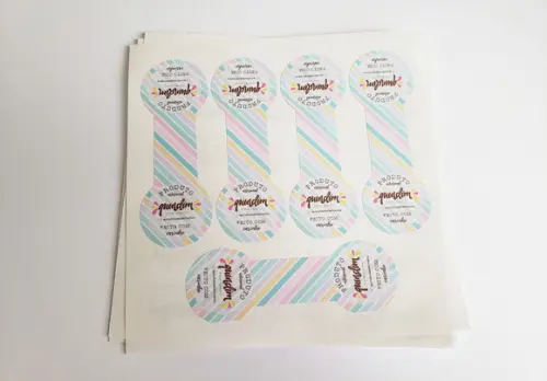 Lacre Adesivo Personalizado para Sacolas