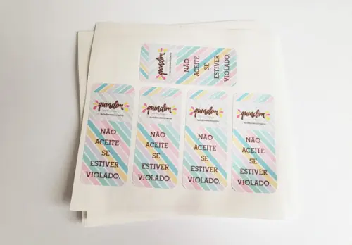Lacre de Segurança Adesivo Personalizado