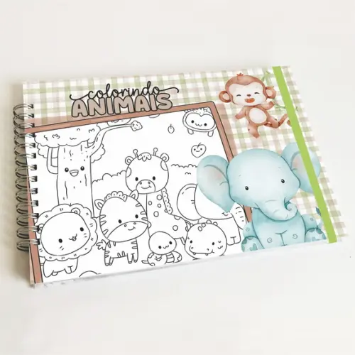 Livro de Colorir - Animais