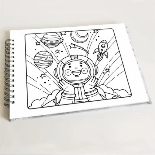 Livro de Colorir - Astronauta