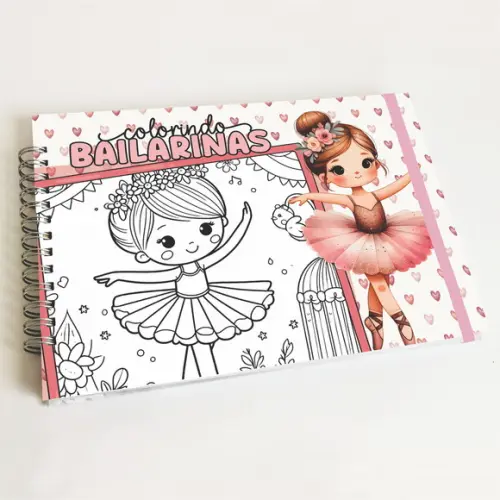 Livro de Colorir - Bailarinas