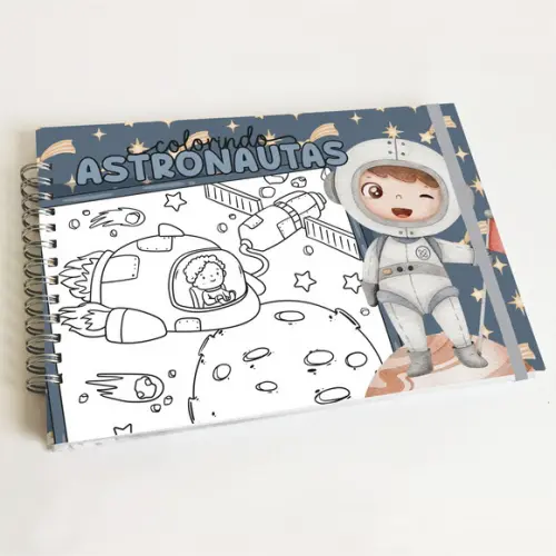 Livro de Colorir - Astronauta