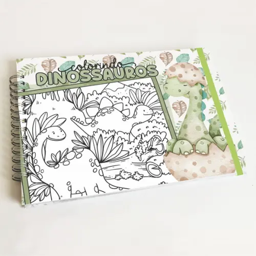 Livro de Colorir - Dinossauros