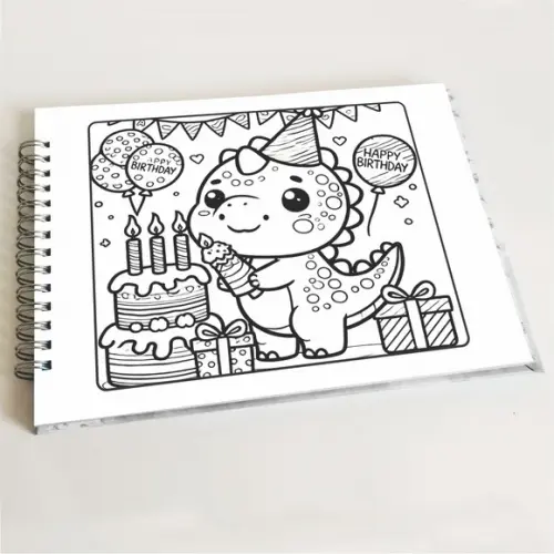 Livro de Colorir - Dinossauros