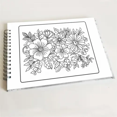 Livro de Colorir - Florais