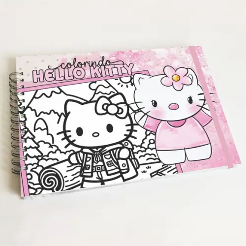 Livro de Colorir - Hello Kitty