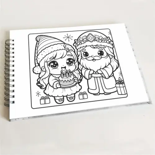 Livro de Colorir - Natal