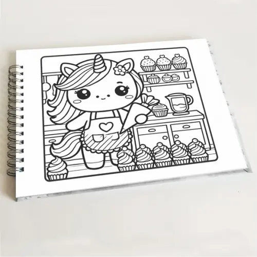 Livro de Colorir - Unicórnios