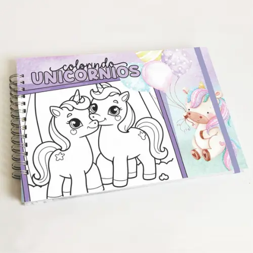 Livro de Colorir - Unicórnios