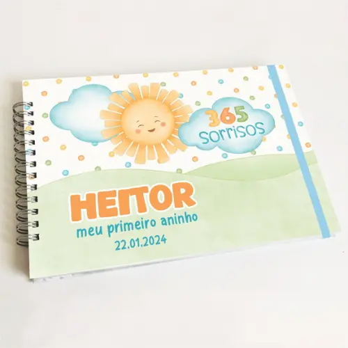 Livro de Mensagens Aniversário - 365 Sorrisos