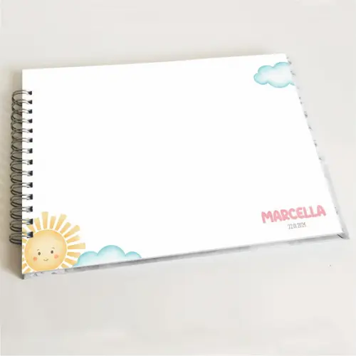 Livro de Mensagens Aniversário - Primeira Volta ao Sol