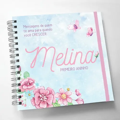 Livro de Mensagens Grande - Infantil - Quadrado
