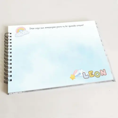 Livro de Mensagens Infantil - Brinquedos