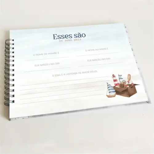 Livro do Bebê Horizontal Marinheiro