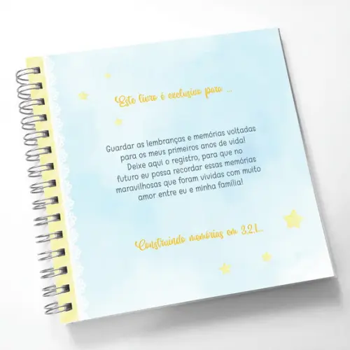 Livro do Bebê Quadrado Ursinho