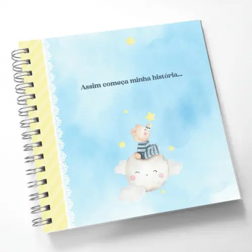 Livro do Bebê Quadrado Ursinho