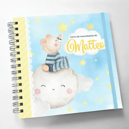 Livro do Bebê Quadrado Ursinho