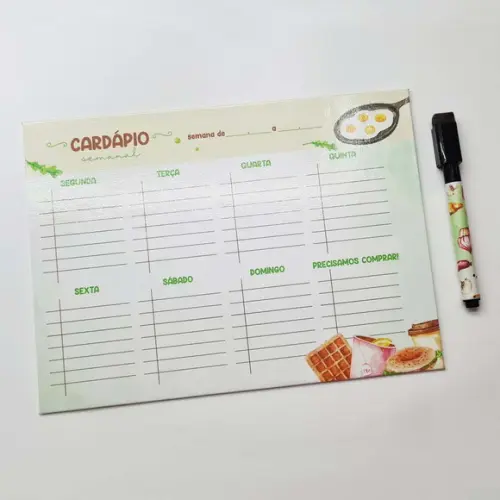 Lousa Magnética Personalizada - A5
