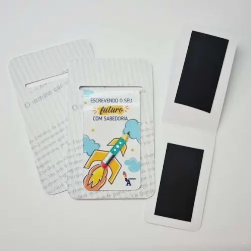 Marcador Magnético Personalizado com Tag